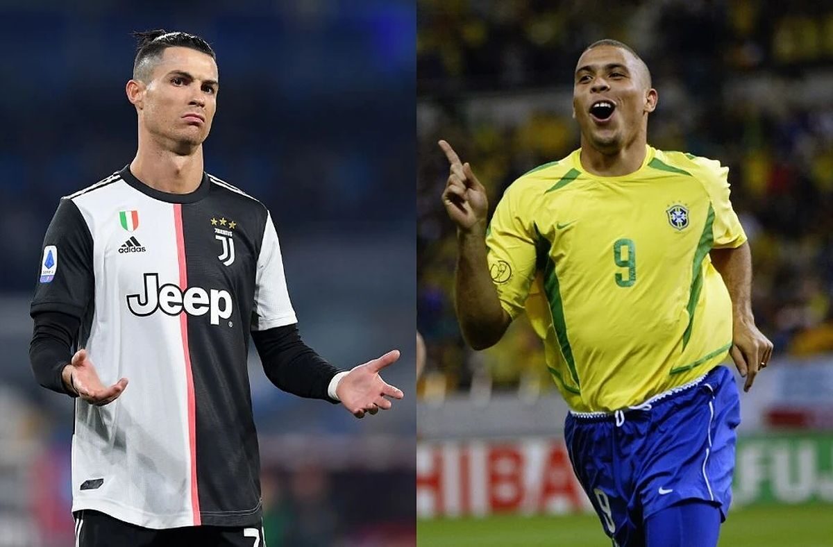 CR7 thừa nhận không thể sánh với Ronaldo Nazario