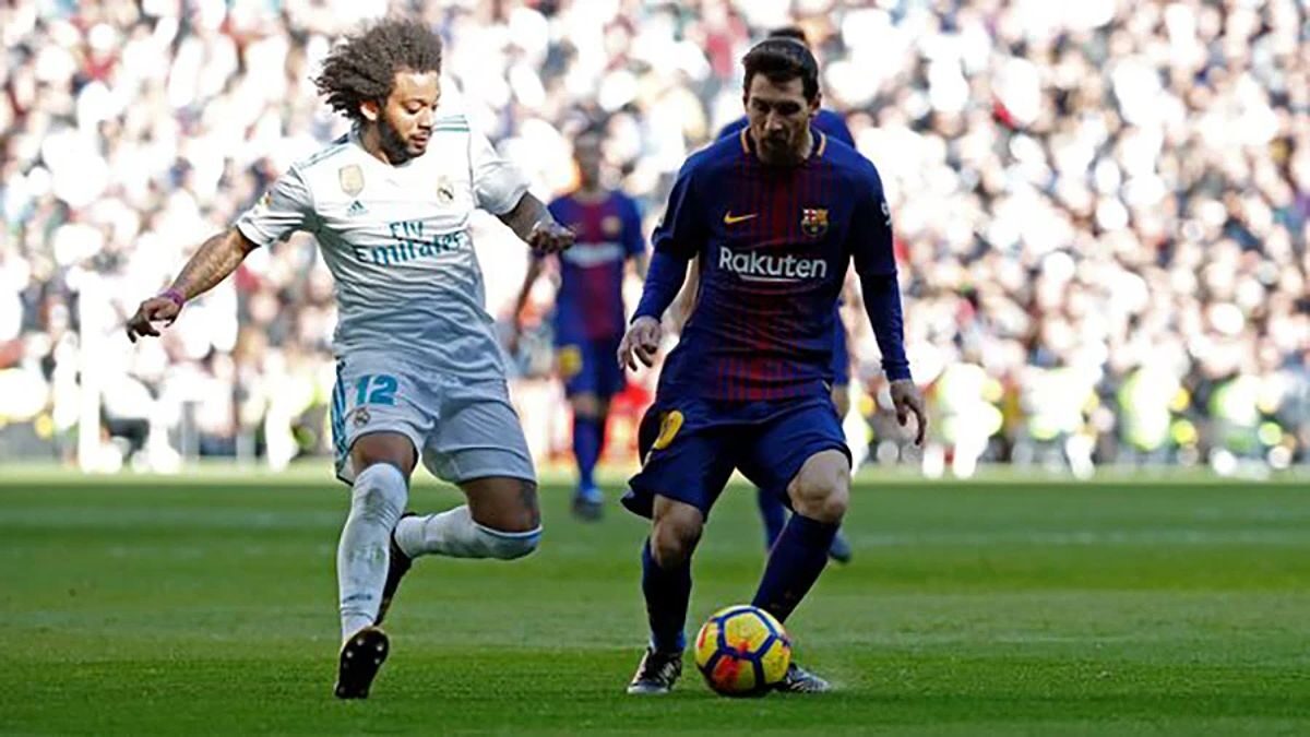 Marcelo có hơn 1 thập kỷ đối đầu với Messi trong các trận đấu El Clasico.