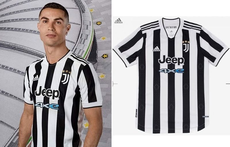 Mẫu áo đấu Juventus 2021