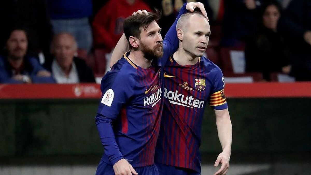 Messi có 14 năm chơi cùng Iniesta trong màu áo Barca