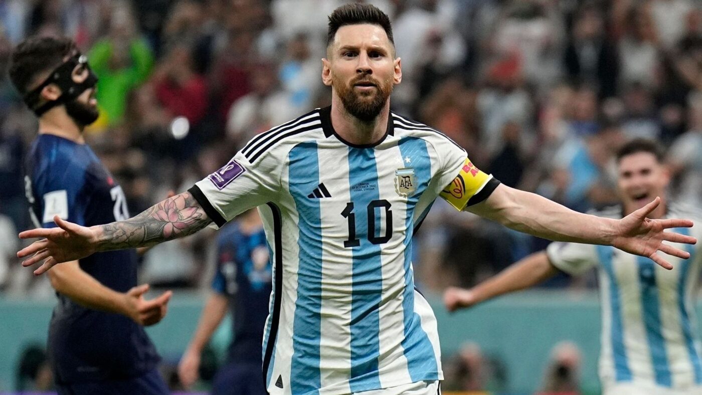 Messi trong một trận đấu