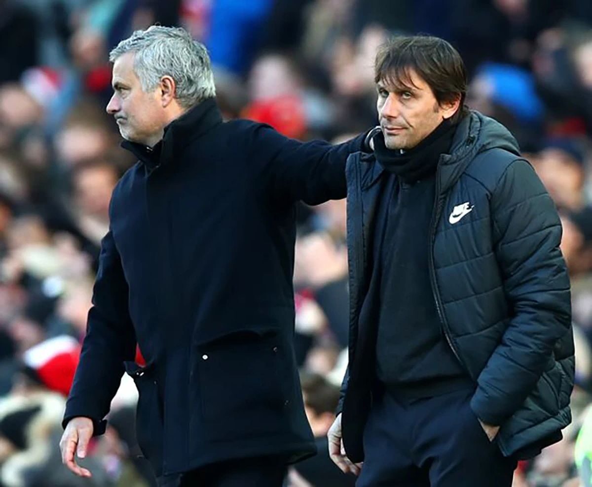 Mối quan hệ lạnh nhạt kéo dài không hồi kết giữa Mourinho và Conte