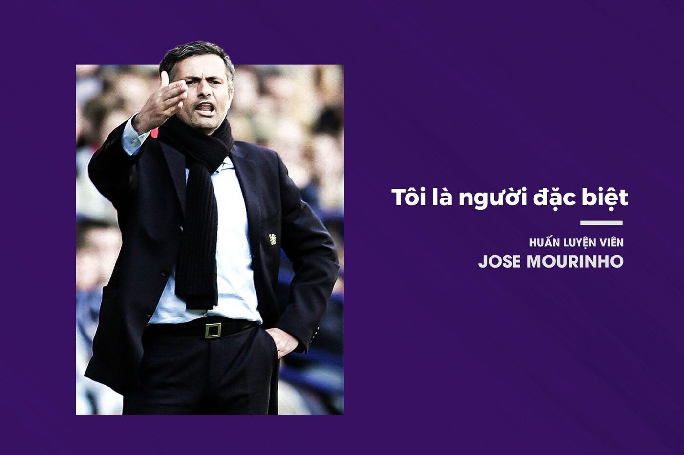 Mourinho trong trận đấu