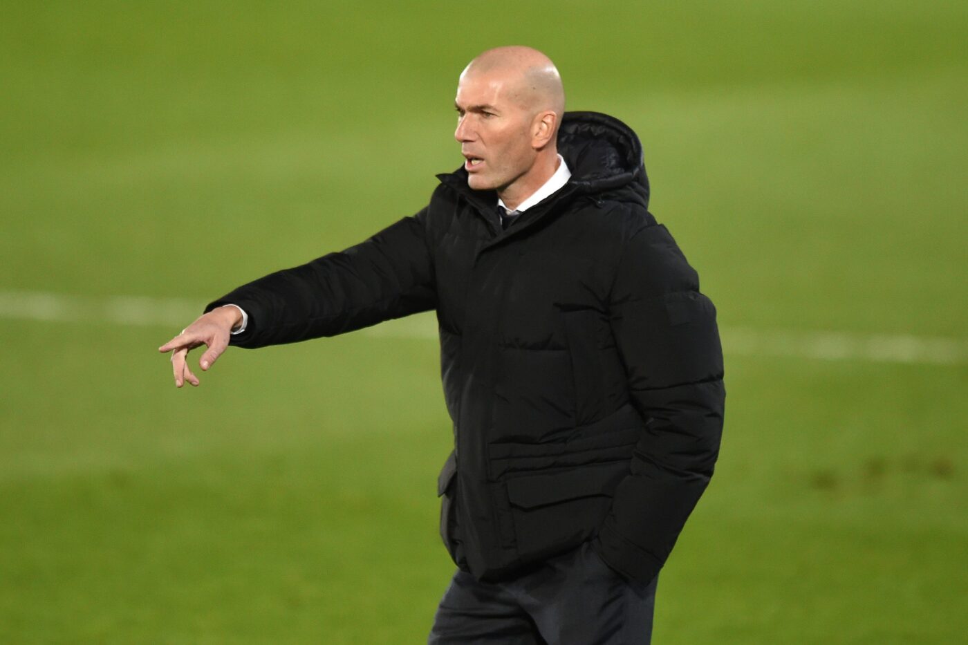 Zidane trong trận đấu