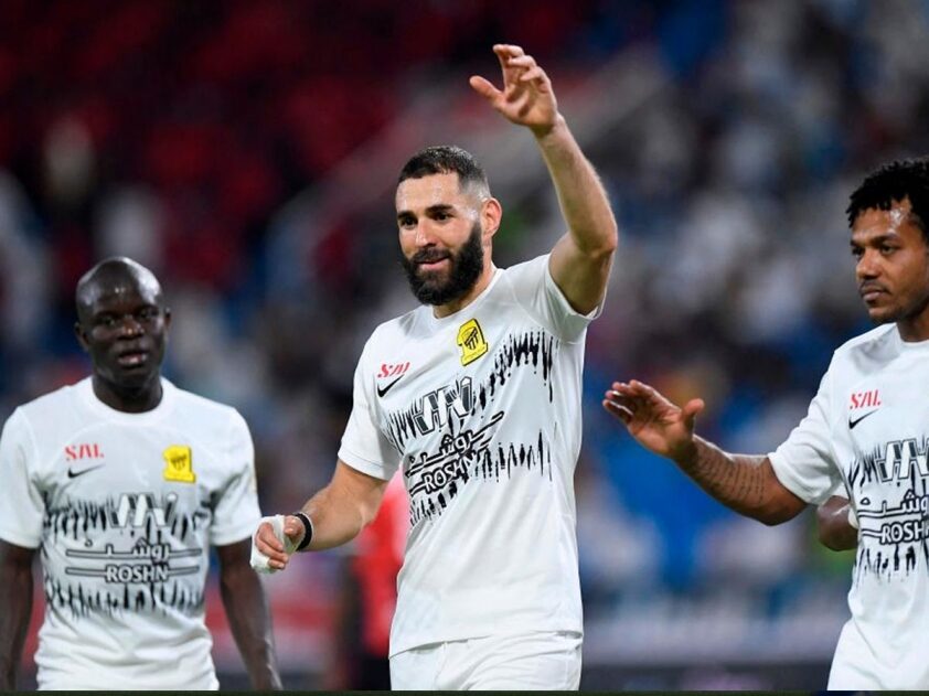 Benzema và các đồng đội hướng tới 3 điểm để cạnh tranh ngôi đầu (Ảnh: Saudi Pro League)